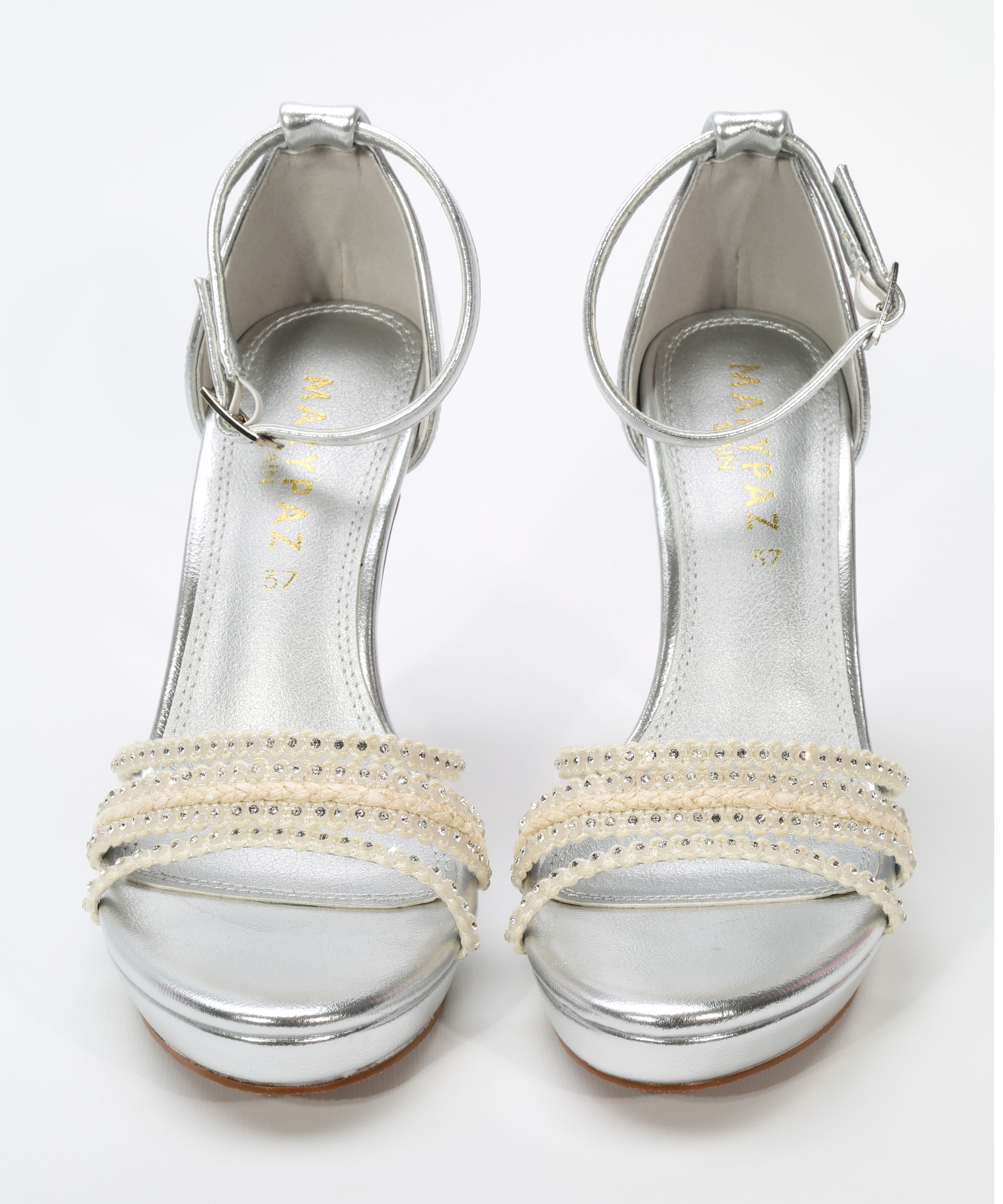 Sandalias plataforma strass image number null